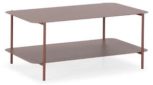 Теракотена метална масичка за кафе 58x90 cm Beatrix – MOME