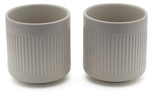 Сиви порцеланови чаши в комплект от 2 бр. 300 ml Skagen – Bredemeijer