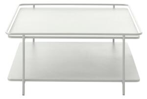 Светлосива метална масичка за кафе 75x75 cm Yuba – Unique Furniture
