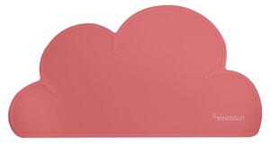 Тъмнорозова силиконова подложка Cloud, 49 x 27 cm - Kindsgut