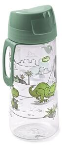 Зелена тританова детска бутилка 500 ml Dinosaur – Snips