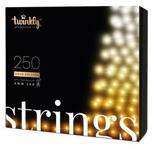 LED Светлини Twinkly Strings 250 Gold Edition