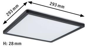 Paulmann 79921 - LED/16W панел с възможност за димиране ATRIA 230V 3000K 29,3x29,3 cm черен