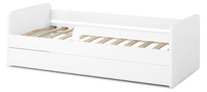 Бяло детско легло с включена подматрачна рамка 80x160 cm Duuli – ELTAP