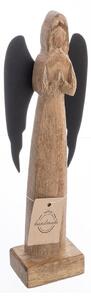Дървена статуя (височина 27 cm) Angel – Orion