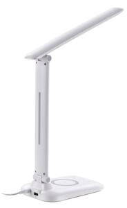 Immax 09107L - LED димируема настолна лампа с безжично зареждане QI LUMI LED/7W/230V бяла