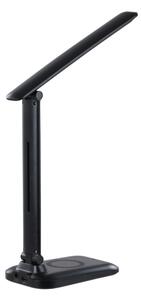 Immax 09106L - Димируема LED настолна лампа с безжично зареждане QI LUMI LED/7W/230V черна