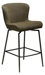 Тапициран бар стол в цвят каки (височина на седалката 67,5 cm) Glam – DAN-FORM Denmark