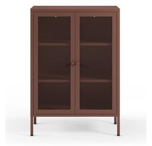 Бордо метално шкафче 70x100x40 cm Fayna – Marckeric