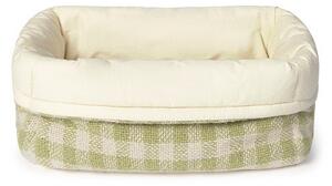Светлозелена текстилна детска кошница за играчки 30x20x20 cm Swan Matcha – Lorena Canals