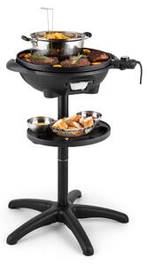 Klarstein Grillpot електрически грил на крачета 1600W, 40см