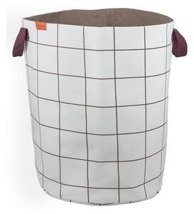 Кремав текстилен кош за пране 5 l Mesh – Mette Ditmer Denmark