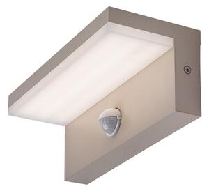 Rabalux 77220 - LED външен стенен аплик със сензор ZARAGOZA 9W/230V IP54 бежов