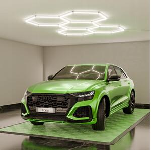 LED димируемо таванно осветително тяло HEXAGON LED/240W/85-265V 5000K CRI 90 IP54 бяло
