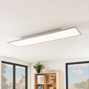 LED панел Lindby Stenley, 4000 K, 120 cm x 30 cm, бял