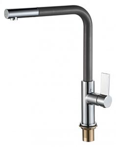 КУХНЕНСКИ СМЕСИТЕЛ KITCHEN LINE INTER CERAMIC 718650 СИВ
