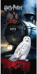 Памучна детска кърпа 70x140 cm Harry Potter "Hedwig" – Jerry Fabrics