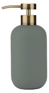 Зелен керамичен диспенсер за сапун 200 ml Lotus – Mette Ditmer Denmark