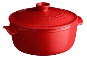 Керамичен съд за готвене с капак 3,9 l Flame – Emile Henry