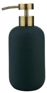 Антрацитен керамичен диспенсер за сапун 200 ml Lotus – Mette Ditmer Denmark