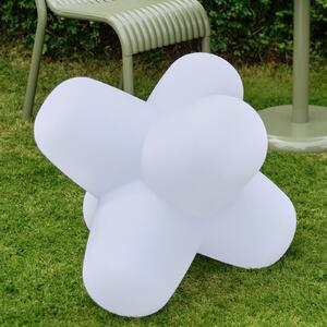 Tom Dixon LED акумулаторна настолна лампа JACK, бяла, 58 x cm, IP65, Затъмняване, Бял, Дневна/трапезария, Пластмаса, Дизайн