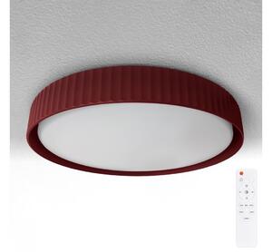 Brilagi-LED Димируемо таванно осветително тяло LUCIA LED/48W/230V Ø 41 cm червено + дистанционно управление