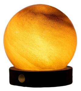 Тъмнокафява светлинна декорация с USB ø 8 cm Sand Storm – Gingko