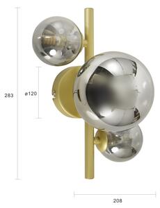 Brilagi - LED Аплик MILLA 3xG9/3W/230V златист/опушен