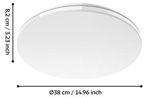 Eglo 300833 - LED RGBW димируема таванна лампа MALTIGNANO-Z LED/18,5W/230V Ø 38 см + дистанционно управление