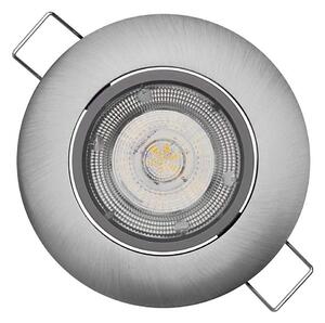 Вградено LED осветително тяло EXCLUSIVE LED/5W/230V 4000 K сребристо