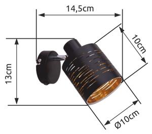 Globo 15342-1 - Стенна лампа TUNNO 1xE14/15W/230V