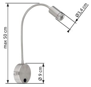 Globo 57311N - Гъвкава настолна LED лампа MILLY LED/3W/230V