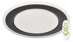 Top Light - LED Димируем плафон NORMAN LED/51W/230V черен + д.у