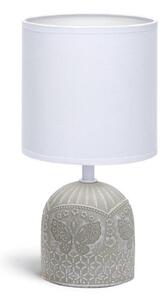 Aigostar - Настолна лампа 1xE14/40W/230V бежов/бял