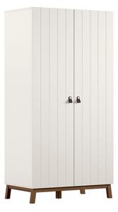 Бежов детски гардероб 99x196x58 cm Sezane – Vipack