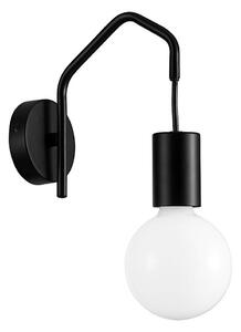 Аплик BASSO 1xE27/40W/230V черен
