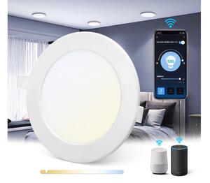 Aigostar - LED Димируема лампа за вграждане LED/9W/230V Ø 14,5 см Wi-Fi