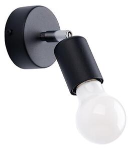 Sollux SL.1120 - Стенен спот FORNES 1xE27/60W/230V черен