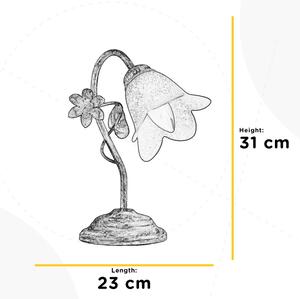 ONLI - Настолна лампа BOTTON DORO 1xE14/6W/230V