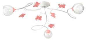 ONLI - Детски полилей за повърхностен монтаж BUTTERFLY 3xE14/6W/230V