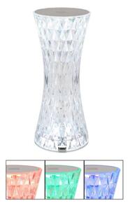 Globo 28073 - LED RGBW настолна лампа GIXI с докосване, LED/1W/5V, 800 mAh