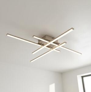 Brilagi - LED таванно осветително тяло STRIPES LED/37W/230V сребристо