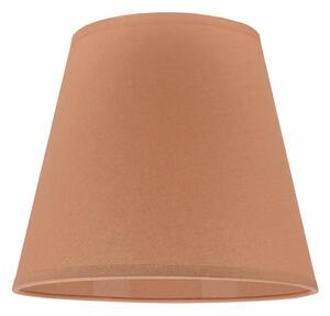 Duolla - Абажур за настолна лампа SOFIA XS E14 пр. 18,5 см кафяв
