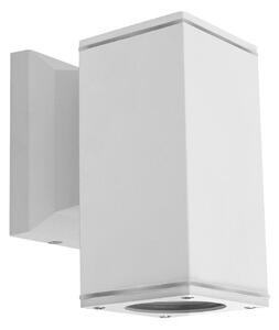 Aigostar - Екстериорен аплик 1xGU10/230V бял IP65 ъглов