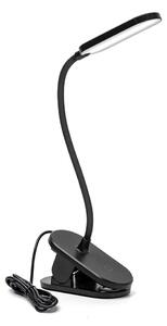 Aigostar - LED Димируема настолна лампа с щипка LED/2,5W/5V черен