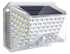 Brilagi-LED соларен стенен сензор WALLIE LED/4W/5,5V сребрист