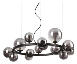 Ideal Lux - LED полилей на кабел PERLAGE 14xG9/3W/230V диаметър 85 см черен/опушен