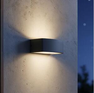 Ideal Lux - Екстериорен аплик ANDROMEDA 1xE27/60W/230V IP55 антрацит
