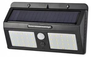 LED соларна стенна лампа със сензор LED/1,2W/3,7V 1200 mAh IP44