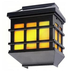 LED соларна стенна лампа със сензор за здрач LED/1,2V 600 mAh IP44